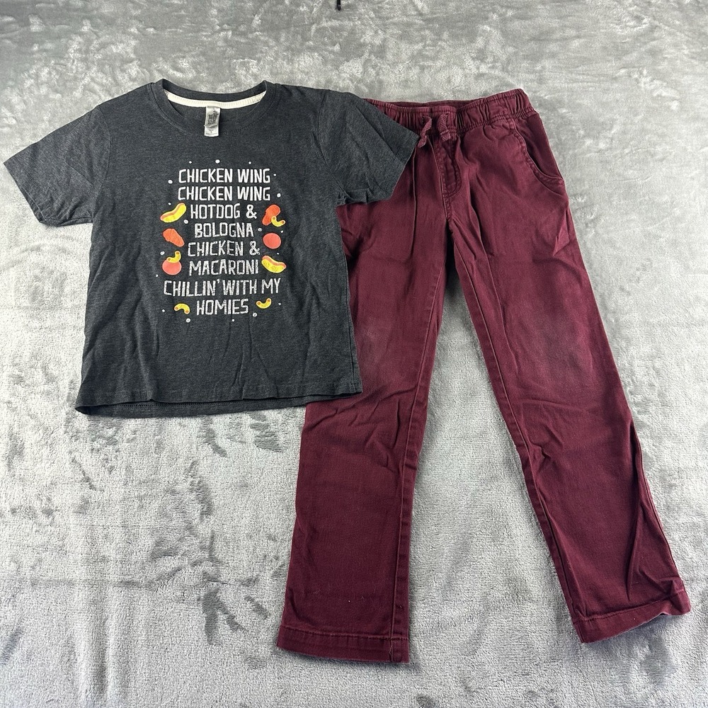 Outfit Set Boy's S (6/7) Pants Shirt Mixed Brands